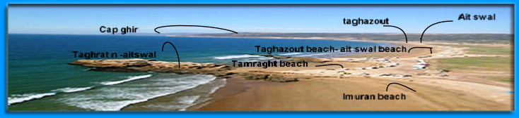 les plages d' agadir