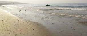 petit plage perdu et inconnu au nord d' agadir