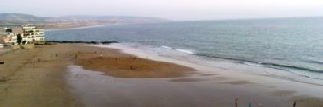 aftas beach: plage devant le village de taghazout